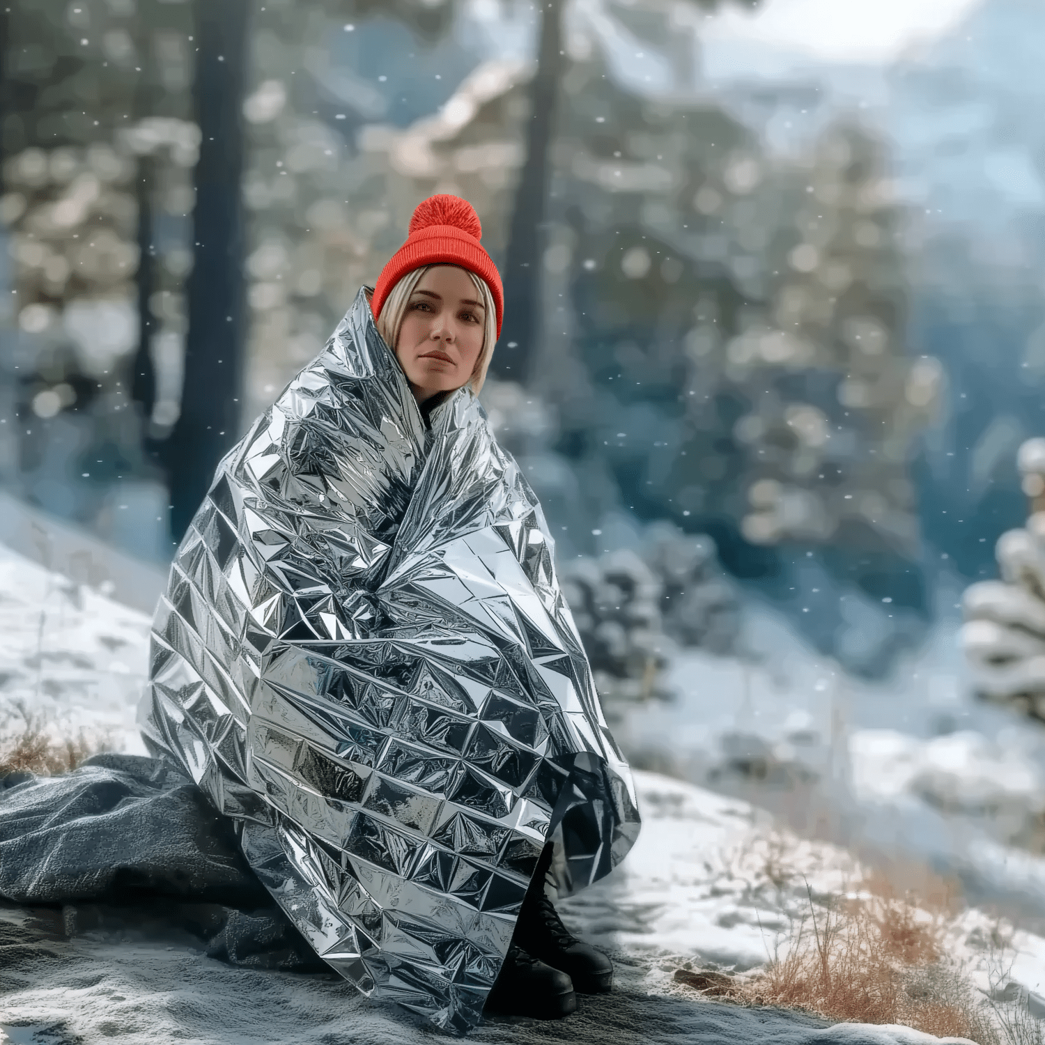 50 Pack of Emergency Blankets-4