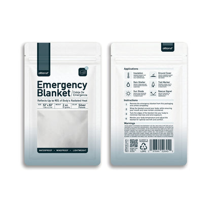 50 Pack of Emergency Blankets-2